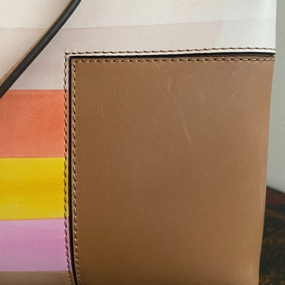 Tory Burch Block T Degrade Satchel - Picture 8 of 10